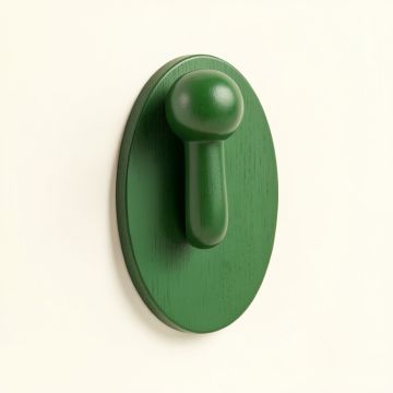Cedar Canyon Wall-Mounted Robe Hook - Green (synthetic illustration; no displayed measurements)
