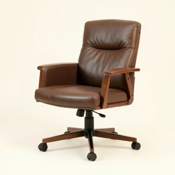 Kira Faux Leather Task Chair (synthetic illustration; no displayed measurements)