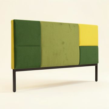 Upholstered Panel Headboard (synthetic illustration; no displayed measurements)