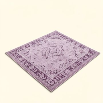 Rosanna Ikat Lilac/Plum Area Rug (synthetic illustration; no displayed measurements)