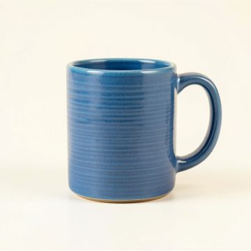 Dawn Crossing Ceramic Mug - Blue (synthetic illustration; no displayed measurements)