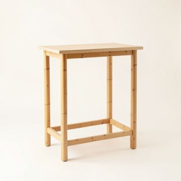 Cedar Branch Freestanding Laundry Folding Counter - Beige (synthetic illustration; no displayed measurements)
