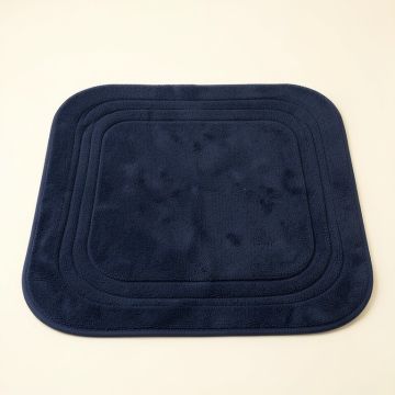 Alder Bend Bath Mat - Navy (synthetic illustration; no displayed measurements)