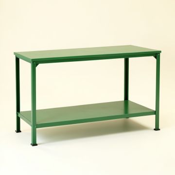 Dune Arc Empty Workshop Workbench (synthetic illustration; no displayed measurements)
