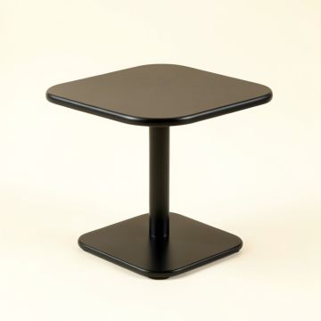 Vale Crossing Compact Balcony Table - Black (synthetic illustration; no displayed measurements)