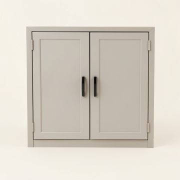 78 '' H X 48 '' W X 24 '' D 2 Door Storage Cabinet (synthetic illustration; no displayed measurements)