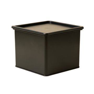 Meadow Bridge Closed Outdoor Storage Box - Black