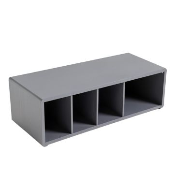 Glen Brook Shoe Storage Bench - Gray
