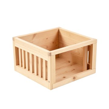 Maple Dell Empty Furniture-Style Litter Enclosure - Beige