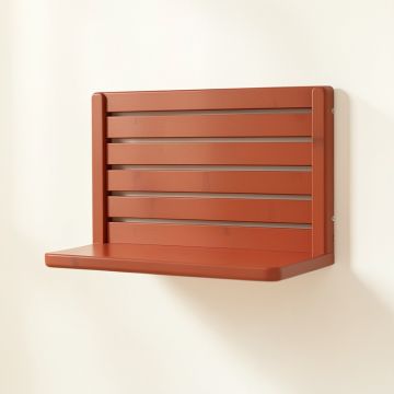 Hazel Canyon Wall-Mounted Entryway Organizer Shelf - Terracotta (synthetic illustration; no displayed measurements)