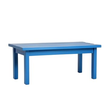Slate Bend Indoor Bench - Blue (synthetic illustration; no displayed measurements)