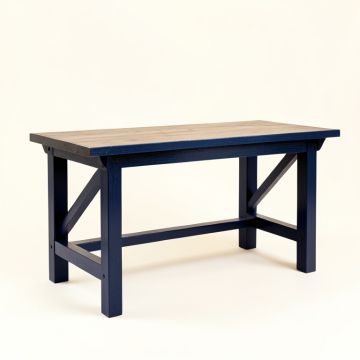 Sage Dale Empty Workshop Workbench - Navy (synthetic illustration; no displayed measurements)
