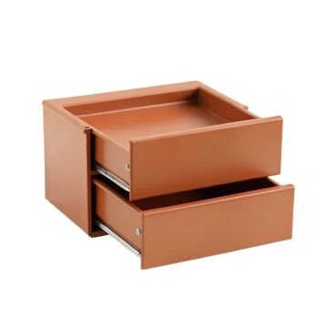 Dawn Dell Under-Desk Drawer Unit - Terracotta