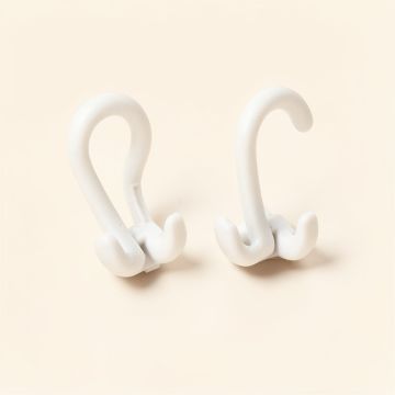 Sparkle Shower Curtain Hooks (synthetic illustration; no displayed measurements)