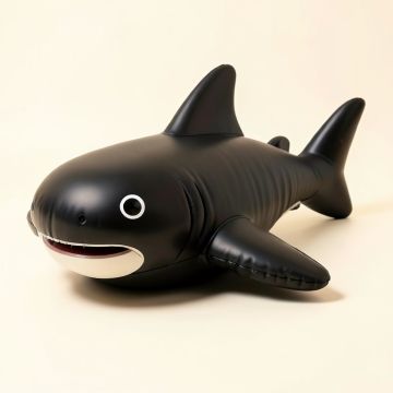 Floating Shark Large Fabric Pool Toy (synthetic illustration; no displayed measurements)
