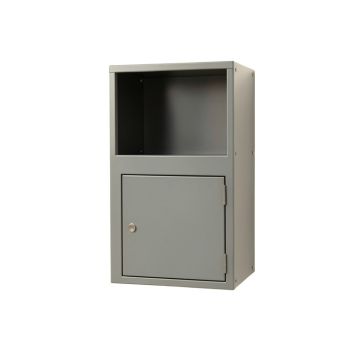 Brook Brook Wall-Mounted Entry Cabinet - Gray