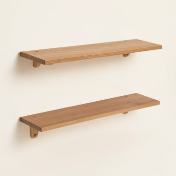 Meira 3 Piece Wall Shelf Set (synthetic illustration; no displayed measurements)