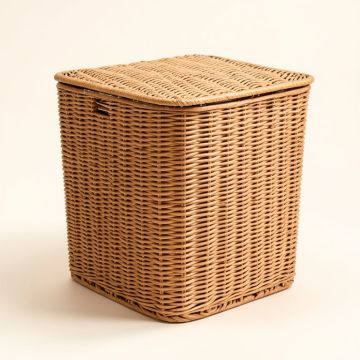 Palm Luxe Laundry Hamper (synthetic illustration; no displayed measurements)
