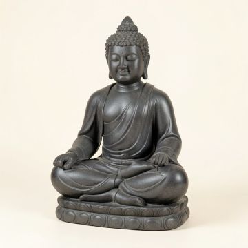 Folkeste Meditating Buddha Statue (synthetic illustration; no displayed measurements)