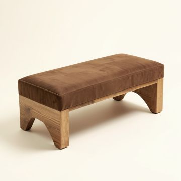 Dasher Upholstered Bench (synthetic illustration; no displayed measurements)