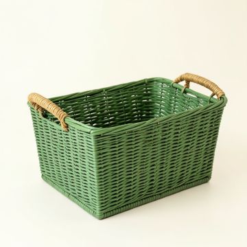 Field Crest Empty Storage Basket - Green (synthetic illustration; no displayed measurements)