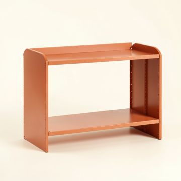 Vale Dell Desktop Shelving Unit - Terracotta (synthetic illustration; no displayed measurements)