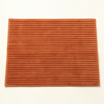 Laurel Branch Bath Mat - Terracotta (synthetic illustration; no displayed measurements)