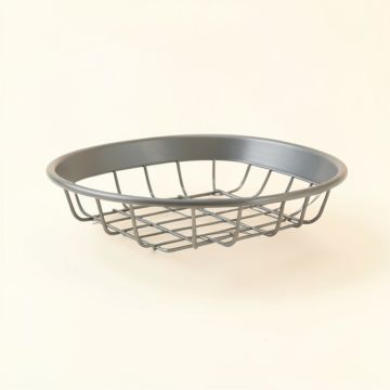 Ridge Canyon Empty Under-Desk Cable Tray - Gray (synthetic illustration; no displayed measurements)