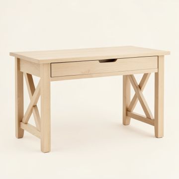 Slate Branch Writing Desk - Beige (synthetic illustration; no displayed measurements)