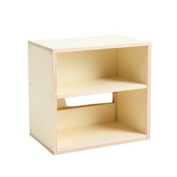 Ridge Arc Low Toy Storage Unit - Cream