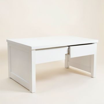 Harbor Bend Empty Workshop Workbench - White (synthetic illustration; no displayed measurements)