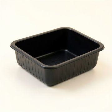 Olive Falls Empty Under-Desk Cable Tray - Black (synthetic illustration; no displayed measurements)