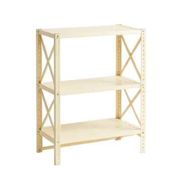 Reed Arc Empty Seed-Starting Shelving Unit Without Lights - Cream