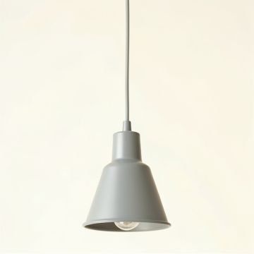 Elm Brook Pendant Light Suspended From One Plain Cable - Gray (synthetic illustration; no displayed measurements)