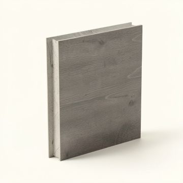 3.5 '' X 12 '' Solid Wood Wall Paneling In Gray (synthetic illustration; no displayed measurements)