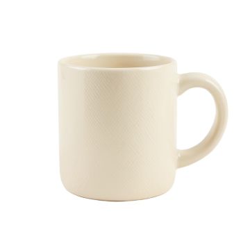 Stone Arc Ceramic Mug - Cream