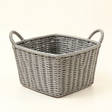 Harbor Crest Empty Storage Basket - Gray (synthetic illustration; no displayed measurements)
