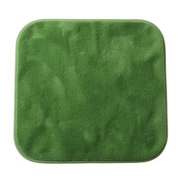 Olive Arc Bath Mat - Green