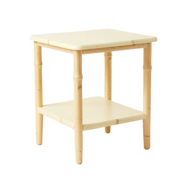 Willow Branch Side Table - Cream
