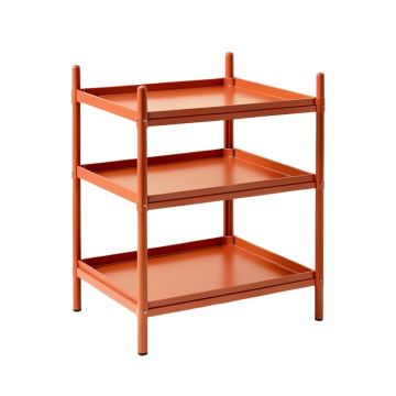 Aspen Bend Empty Countertop Canister Rack - Terracotta