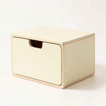 Birch Dale Under-Desk Drawer Unit - Cream (synthetic illustration; no displayed measurements)