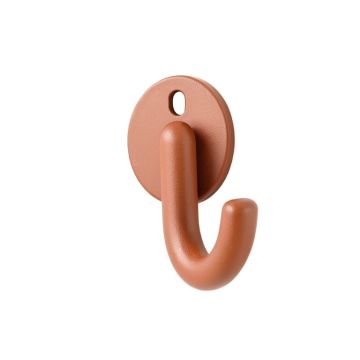 Hill Arc Wall-Mounted Robe Hook - Terracotta
