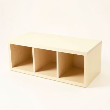 River Brook Shoe Storage Bench - Cream (synthetic illustration; no displayed measurements)