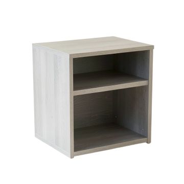 Dune Bend Low Toy Storage Unit - Gray