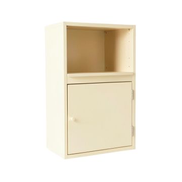 Olive Canyon Wall-Mounted Entry Cabinet - Cream