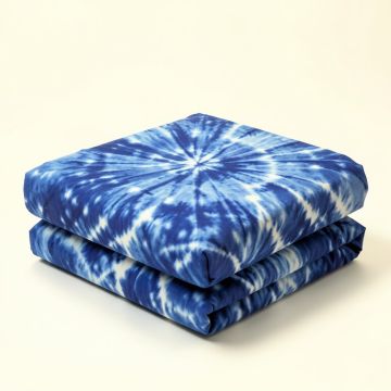 Tie Dye Microcosm Motif Generated With Digital Large Volume Active Rough Effect Duvet Cover Set (synthetic illustration; no displayed measurements)