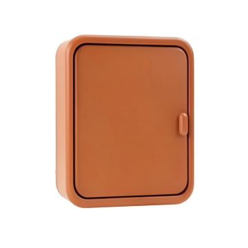 Field Crossing Wall-Mounted Laundry Cabinet - Terracotta