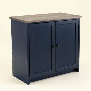 Aspen Dale Freestanding Laundry Folding Counter - Navy (synthetic illustration; no displayed measurements)