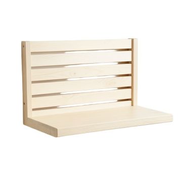Brook Canyon Wall-Mounted Entryway Organizer Shelf - Ivory