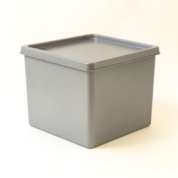 Shore Dale Closed Outdoor Storage Box - Gray (synthetic illustration; no displayed measurements)